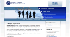 Desktop Screenshot of demarcpa.com